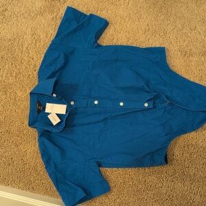 Banana Republic Bold Blue Casual Shirt
